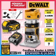DeWalt DCW600N-XJ 18V XR Cordless Router 6MM , 8MM