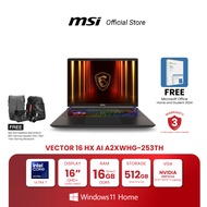 MSI NOTEBOOK VECTOR 16 HX AI A2XWHG-253TH | 16" QHD+ | Intel Core Ultra 7 | NVIDIA GeForce RTX 5070 