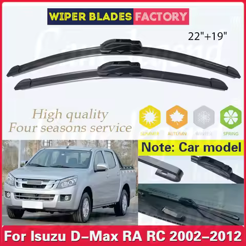 For Isuzu Chevrolet LUV D-Max RA RC 2002 - 2012 Car Wiper Blades Windshield Rubber Front Window Wipe