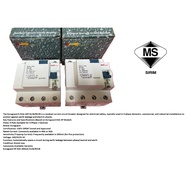 (SIRIM APPROVAL) RCCB/ELCB 40A/63A 4POLE (3 PHASE) 300MA / 40A/63A 4P 300MA ELCB/RCCB -THREE PHASE