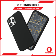 RhinoShield SolidSuit iPhone 13 &amp; 12 / Pro / Pro Max Shock Absorbent Slim Design Protective Cover with Premium Matte Finish 3.5M / 11ft Drop Protection Case Phone Case Phone Casing Mobile Accessories Mobile Phones Aksesori Phone电话壳