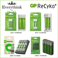 GP RECYKO RECHARGEABLE BATTERY & CHARGER SMART ENERGY AA / AAA 9V / B441 / E211 / B631 / M451/ E221 