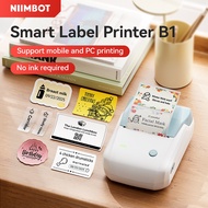 Niimbot B1 Label Printer Price Tag Printer Barcode Printer, For Retail, Barcode,QR code,Office Home