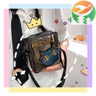 Gf4 British Museum Gaia Anderson Cat Bag Cute Transparent TPU Shoulder Crossbody Jelly Valentine's D