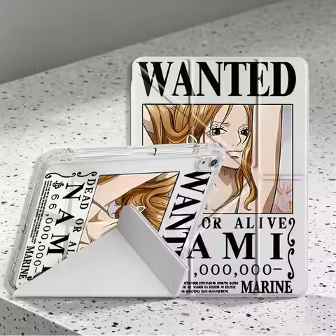 One Piece Nami Tablet Case For Samsung Galaxy Tab A9 Plus S9 Plus A8 A11 S8 S10 Lite S7 FE With Pen 