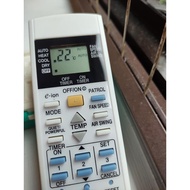 for Panasonic Aircon Remote Control A75C3608  CS-S12KKXZW  Replacement