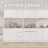 [FREE Shipping] KitchenZ Sinowa Pro Series Melamine Kitchen Cabinet Base/Tall/Wall/Corner Unit Soft 