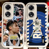 H120 CR7 Ronaldo White Casing for OPPO A98 A17K A58 A60 A18 A17 A38 A78 5G