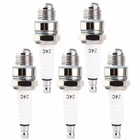 5 Pcs Spark Plug Z4C for 49cc 50cc 66cc 70cc 80c Motorized Bicycle Moped JOG50 90 ZX50 DIO50 Suzuki 