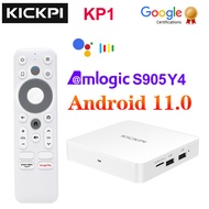 Vhsi KICKPI กูเกิ้ลทีวี KP1 11 S905Y4 2GB 32GB รองรับ AV1 1080P H.265 4K 2.4G & 5G BT TV Wifi กล่องก