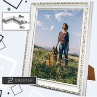 Fiber Wood 8R 10R 12R A4 A3 Photo Frame | Picture Frame | Premium Quality | Royal White Photo Frame 