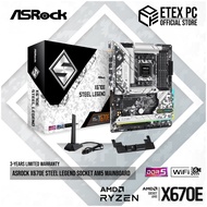 ASRock X670E Steel Legend Socket AM5 Mainboard # ASRK-X670E-STEEL-LEGEND
