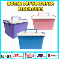 BBS STORAGE BOX SBS MULTI-PURPOSE STORAGE BASKET/ KNITTED MAKEUP RACK STORAGE BOX SKINCARE STORAGE B