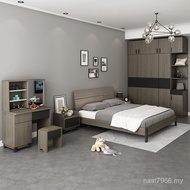 Living Room 1.5m Wedding Bed 1.2m Solid Wood Foshan Foshan Double Bed Owner Bed Full 1.8m Nordic Can