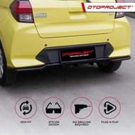 Otoproject - Rear Diffuser A.N Agya / Ayla 2023 - MATTE BLACK