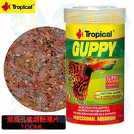 美賣 德比克 Tropical 孔雀魚 增艷 薄片 100ml 孔雀魚 鬥魚 小型缸 燈魚 薄片飼料 神仙 觀賞魚 紅球