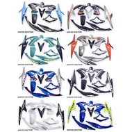 NVX155 V1 NVX V1 BODY COVER SET SIAP TANAM COVERSET TANAM OEM DOCTOR BLUE BLACK WHITE GREY GREEN