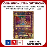 Pokemon TCG: Sealed Ancient Mew Holo Rainbow Authentic WOTC Era Promo Card