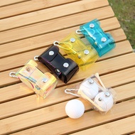 Outdoor PVC GOLF Bag Waist-Hanging GOLF Ball Nail Set Bag Outdoor Leather Small Ball Bag