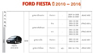 AISIN 1 ชุด สำหรับรถ FORD FIESTA ปี 2010 - 2016 ( 1 ชุดมีลูกหมาก 8 ตัว มีลูกหมากแร็ค+ลูกหมากคันชักนอ