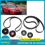 nearbuy Belt Idler and Pulley Kit  FYE337042 Low Noise Replacement for VT VX VU VY V8 LS1 LS2 GEN3 5