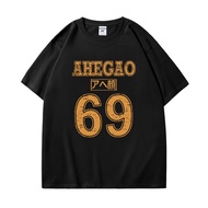 Men's Clothing Short Sleeve T-Shirt Anime Cartoon Print Hen 69 Kawaii Summer Fashion For Men And Wom