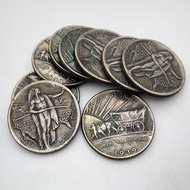 31mm 1939 Oregon White Copper Ancient Silver Commemorative Coin Carriage Coin Foreign Coin Copper Si