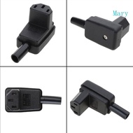 Mary C13 Power Plug IEC 320 90° Angle Rewirable Cable Connector 250V 10A C13 Female Connector for Tr