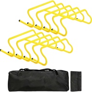Multi-Piece Set Detachable Agility Hurdle Sturdy  Kids Agility Hurdle Storage Bag Included for Outdo