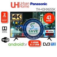 Panasonic 4K UHD HDR LED Android TV (43") TH-43HX655K