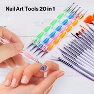 20 in 1 Nail Art Dotting Tools