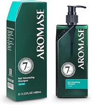 AROMASE Volumizing Essential Shampoo, for Hair Loss with SAW PALMETTO Adds Volume For Oily, Thinning
