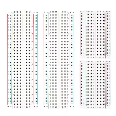 1PCS Breadboards 830 Point 400 Point Solderless Breadboards for Raspberry pi Arduino Proto Shield Di