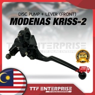 MODENAS KRISS-2 DISC PUMP + LEVER (FRONT) (B-CLASS) DISC PUMP MASTER PUMP KRISS 2 KRISS2
