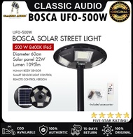 BOSCA UFO solar street light 500w with remote control solar panel outdoor garden solar light CLASSIC