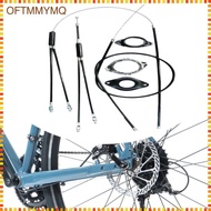 [oftmmymq] Steel BMX Brake Cable Kit Upper Lower Gyro Detangler Cable Guide for BMX Bike Parts and A