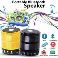 WS887 Wireless Bluetooth Speaker Portable Bluetooth USB Drive TF Card Aux Input Speaker