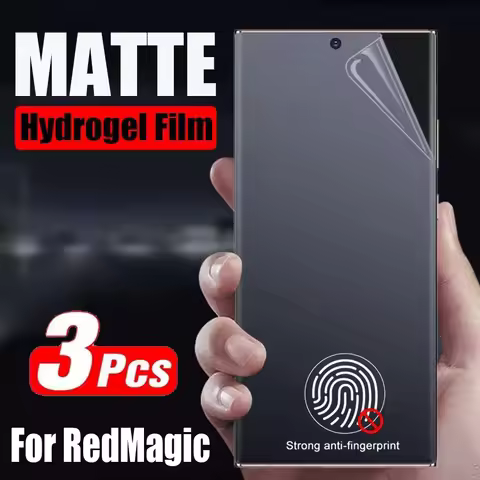 3PCS Matte Hydrogel Film for Nubia Z50 Z50S Pro Z60 Z70 Z70S Z80 Ultra Screen Protector for Red Magi