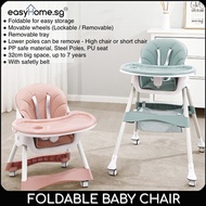Foldable Baby High Chair BC229 Feeding Chair Safety Seat Kids Children Toddlers Booster Diner