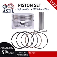 ASDL Motorcycle Piston and Piston Rings Kits for Yamaha ATV YFM350 BRUIN350 BIG BEAR 350 4WD 2WD GRI