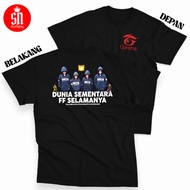 T-shirt FF Forever FREE FIRE Temporary World Epep bocil FF - Children's T-shirt