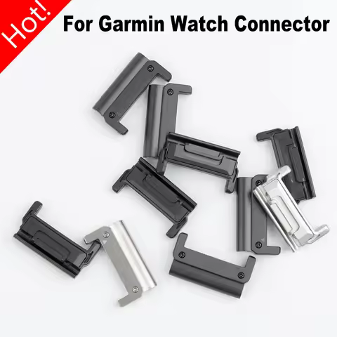 2PCS 26mm 22mm Metal Adapter for Garmin Watch Connector Watchband Adapters for Garmin Fenix 7X 6x Pr