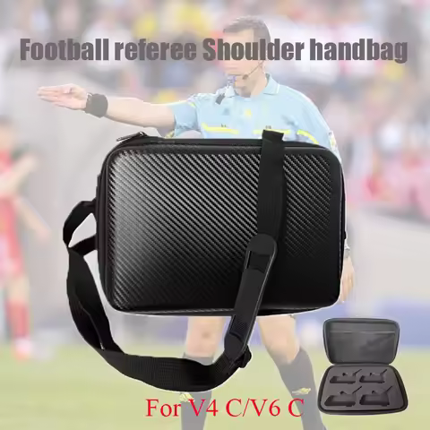 for EJEAS Vnetphone Xinowy V4C V6C Bluetooth intercom EVA storage bag Dedicated 4 cards Football ref