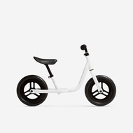 Decathlon Kid Cycling Unisex Balance Bike Runride 100 - White (Light) - Btwin