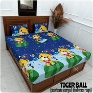 Sprei Fitted Karet Sprei Karakter Jungle Tiger Sprei Gambar Harimau Sprei Motif Tiger Sprei Karakter