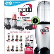 JML Rapido 8-in-1 Blender, Juicer &amp; Food Processor Limited Set