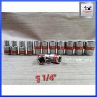 KOCHE Short White Block Hexagonal Cr-V 1/4" 2 Inches (Available In Sizes 4-14mm) Press To Select The