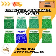 Book Manual / Buku Manual Honda, Honda EX5 Dream, EX5 Class,Wave100, Wave125, Click, CBR150R, GL125,