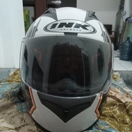 helm full face ink double visor