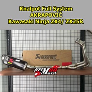 AKRAPOVIC ZX4/ ZX25R Full System Original SLOVENIA Ninja ZX-25RR Carbon Exhaust